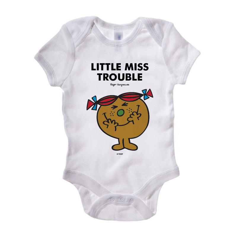 Little Miss Trouble Baby Grow