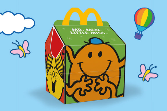 MCDONALD’S NEW MR. MEN 官网幸运五分钟体彩 LITTLE MISS HAPPY MEAL®!
