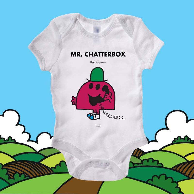 Mr Chatterbox Baby Grow