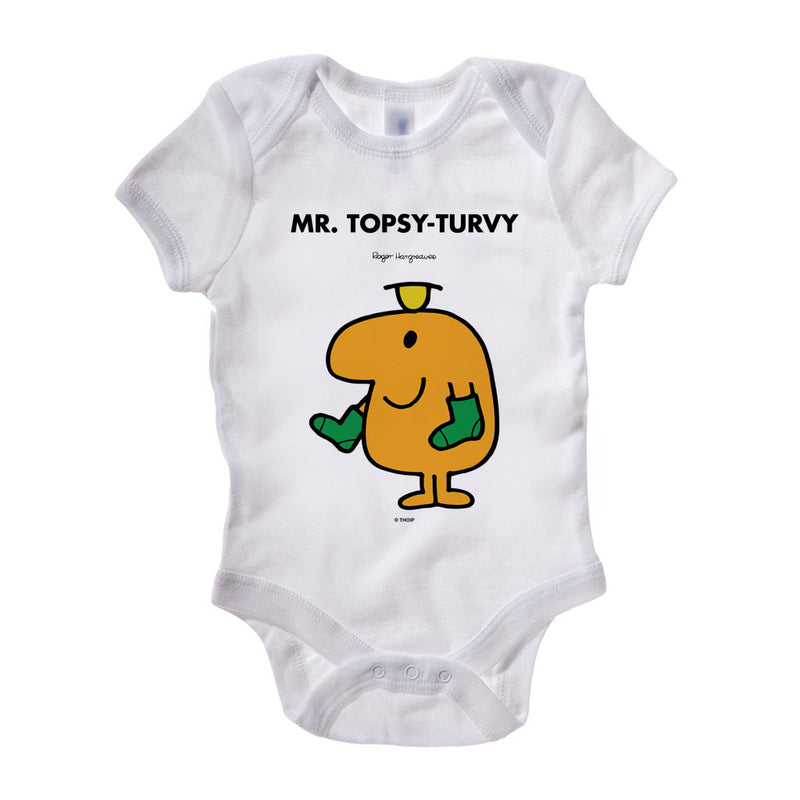 Mr Topsy-Turvy Baby Grow