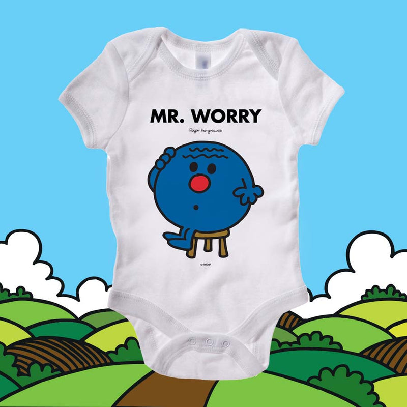 Mr Worry Baby Grow